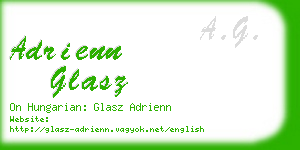 adrienn glasz business card